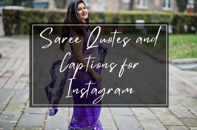 Saree Quotes
